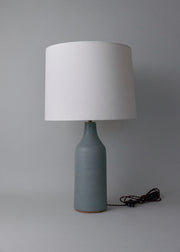 Large Bottle Lamp In French Blue - Victoria Morris